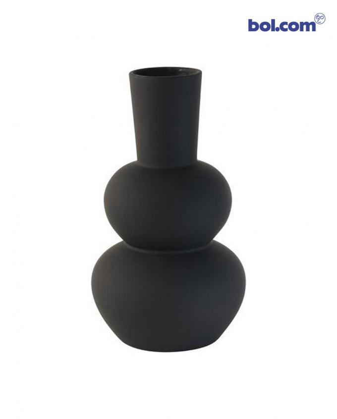Donkere vaas met gekke vorm