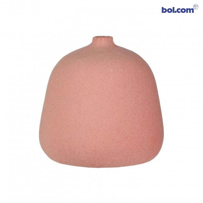 Roze bolle vaas