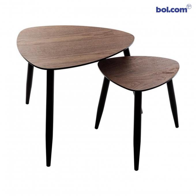 Houten bijzettafel
