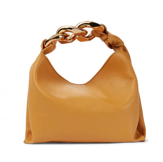 Tan Hobo met XL-ketting - klein