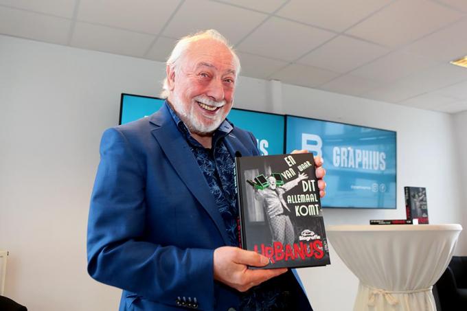 Urbanus is trots op zijn autobiografie.