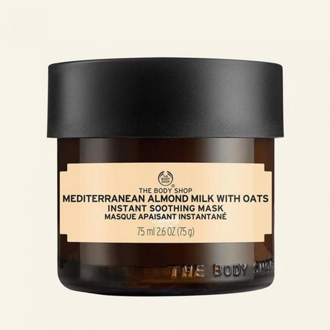 Mediterranean Almond Milk With Oats Instant Soothing Mask