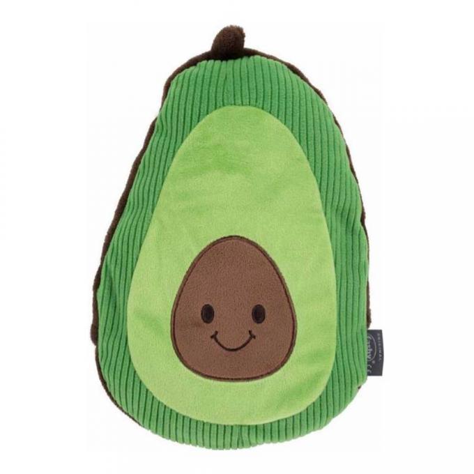Warmwaterkruik in de vorm van een avocado