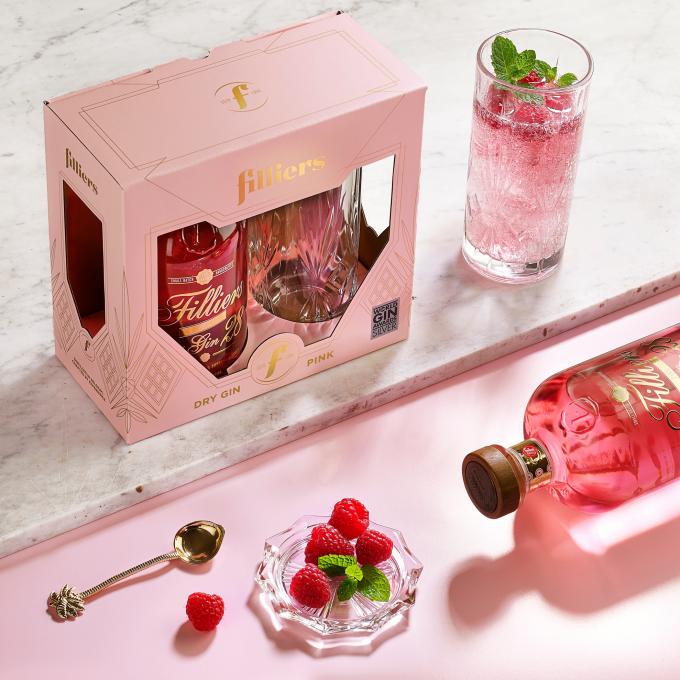 Giftbox Filliers Dry Gin Pink