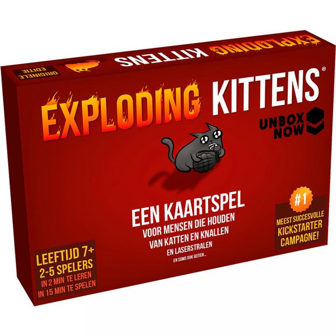 Leuk kaartspel 'Exploding Kittens'