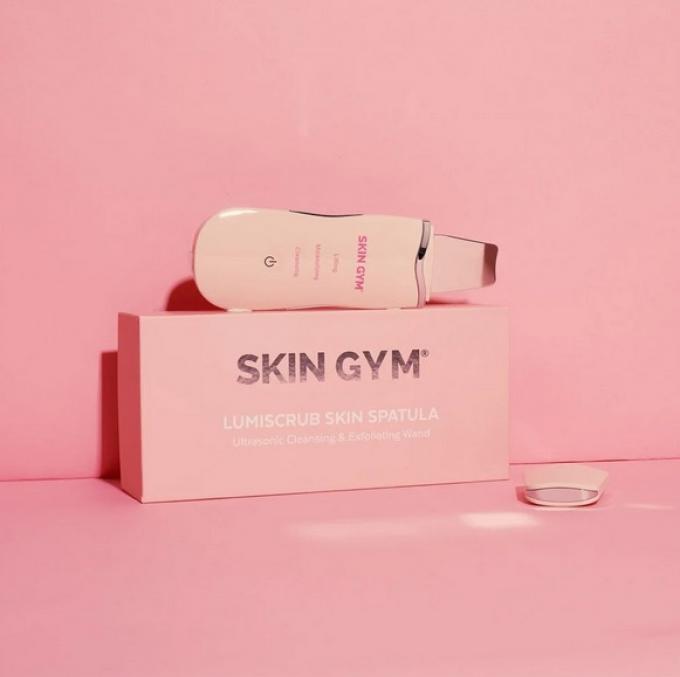 Ultrasonic Lumiscrub Facial Spatula - Skin Gym 