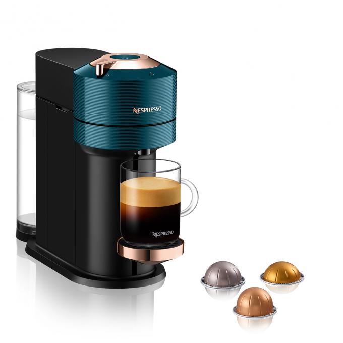 Nespressomachine Vertuo Next Luxury Teal