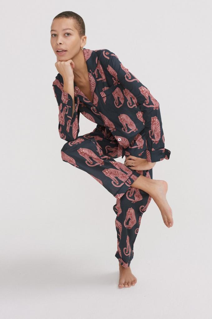 Pyjama met tijgerprint