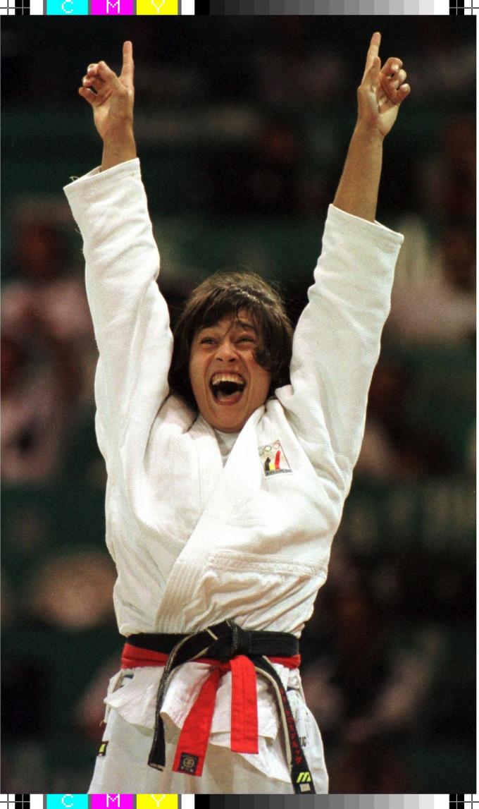 Ulla Werbrouck pakte goud op de Olympische Spelen van 1996.