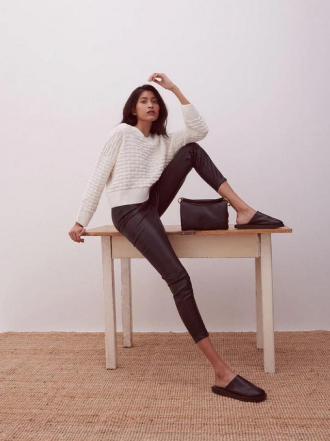 Pantalon en similicuir