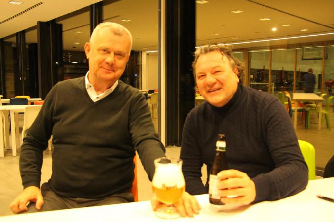 Henk Thieren en Guido Maelfait. (foto MD)