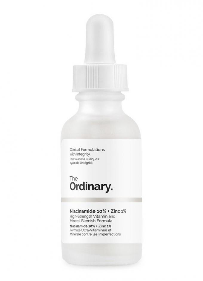 The Ordinary: 10% niacinamide + 1% zink serum