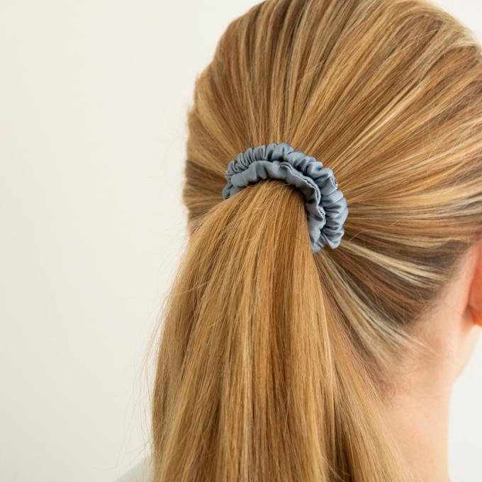 Zijden scrunchie