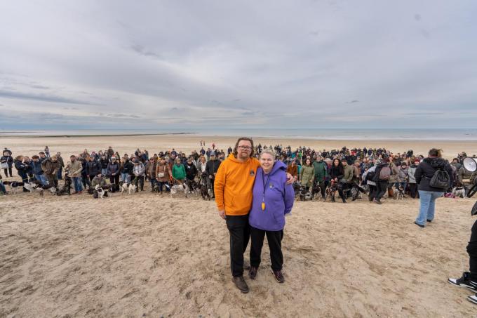 Nathalie blikt tevreden terug.