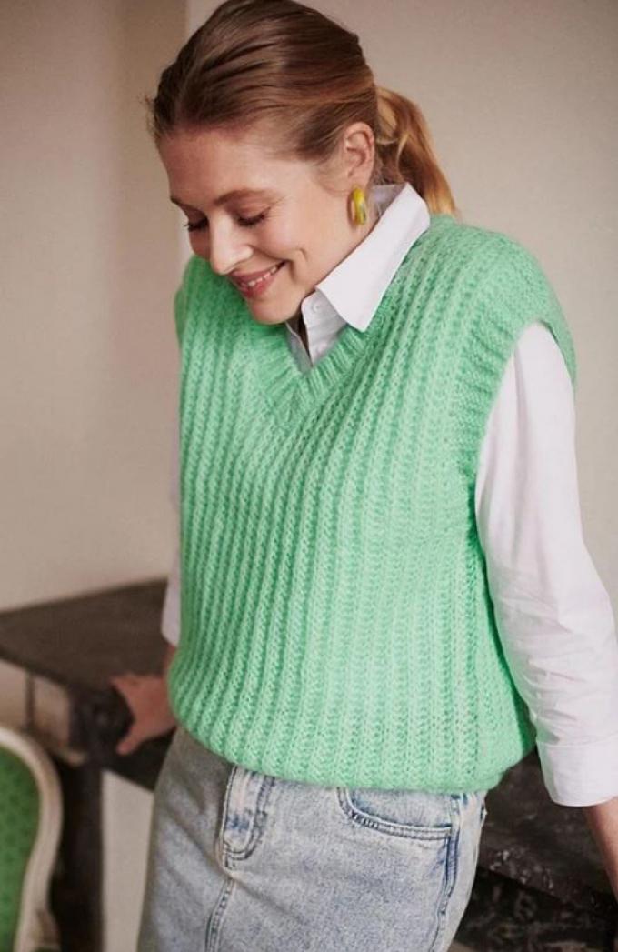 Groene debardeur 