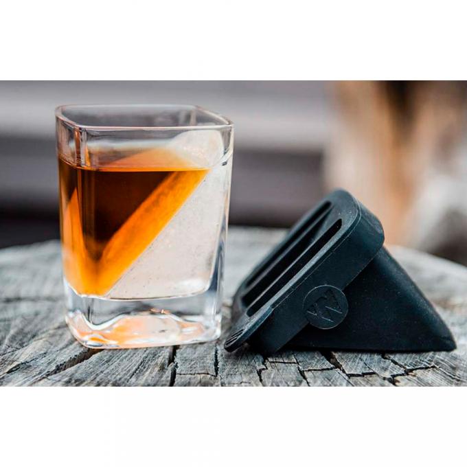 'Whisky Wedge' Glas