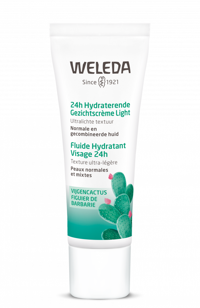 Hydraterende gezichtscrème light met vijgencactus van WELEDA