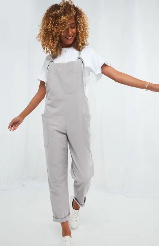 Salopette met relaxte snit 