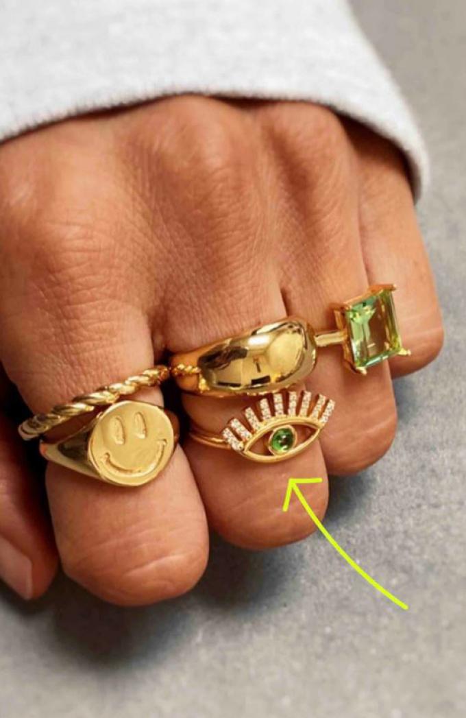 Ring met oogje