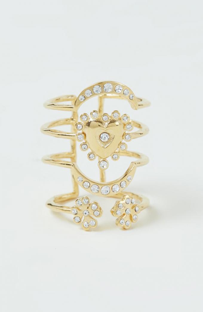  Ring met glassteen