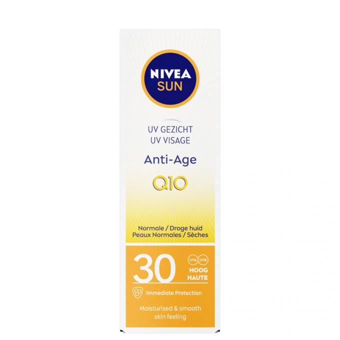 Nivea Sun Q10 gezichtscrème met factor 30