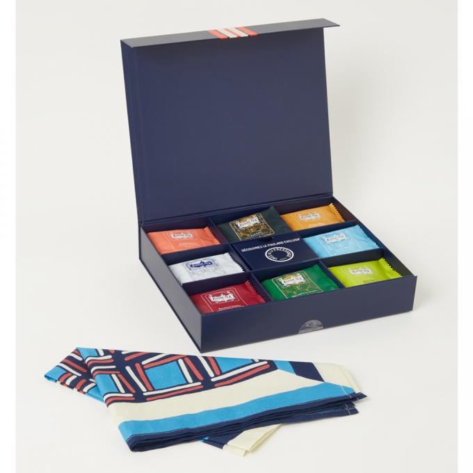 Luxe theeset met sjaaltje