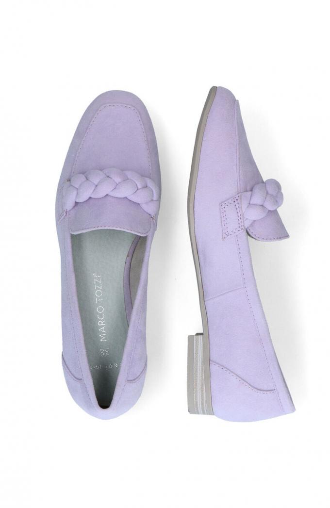Lila loafers 