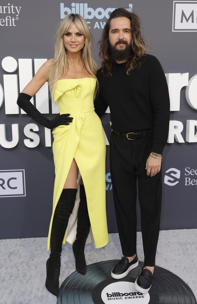 Heidi Klum (48) en Tom Kaulitz (32)