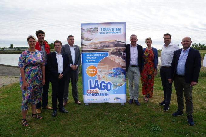 Een delegatie van het gemeentebestuur en LAGO S&R gaf woensdagmorgen het startschot voor het project LAGO Grasduinen.
