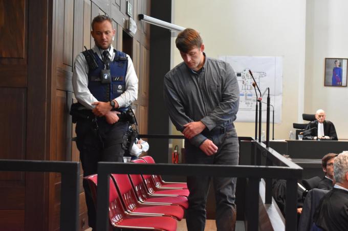 Alexander Dean na de voorlezing van het arrest. (foto LK)