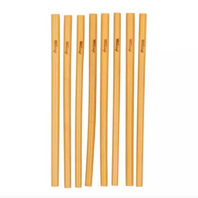 Set van 8 bamboe rietjes