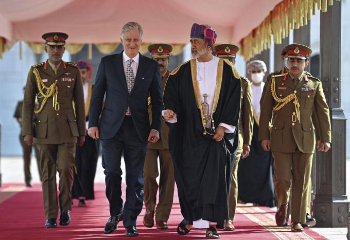 En février dernier, le roi Philippe se rendait au sultanat d'Oman, sur lequel la Belgique compte pour ses prochaines fournitures en hydrogène vert.