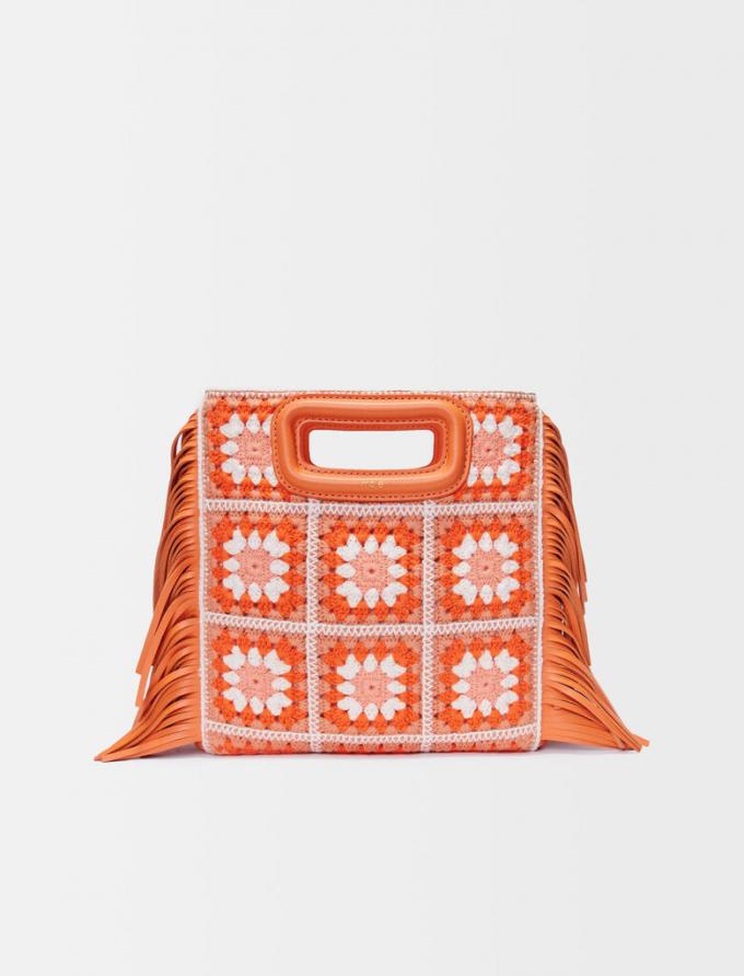 Le sac à crochet orange
