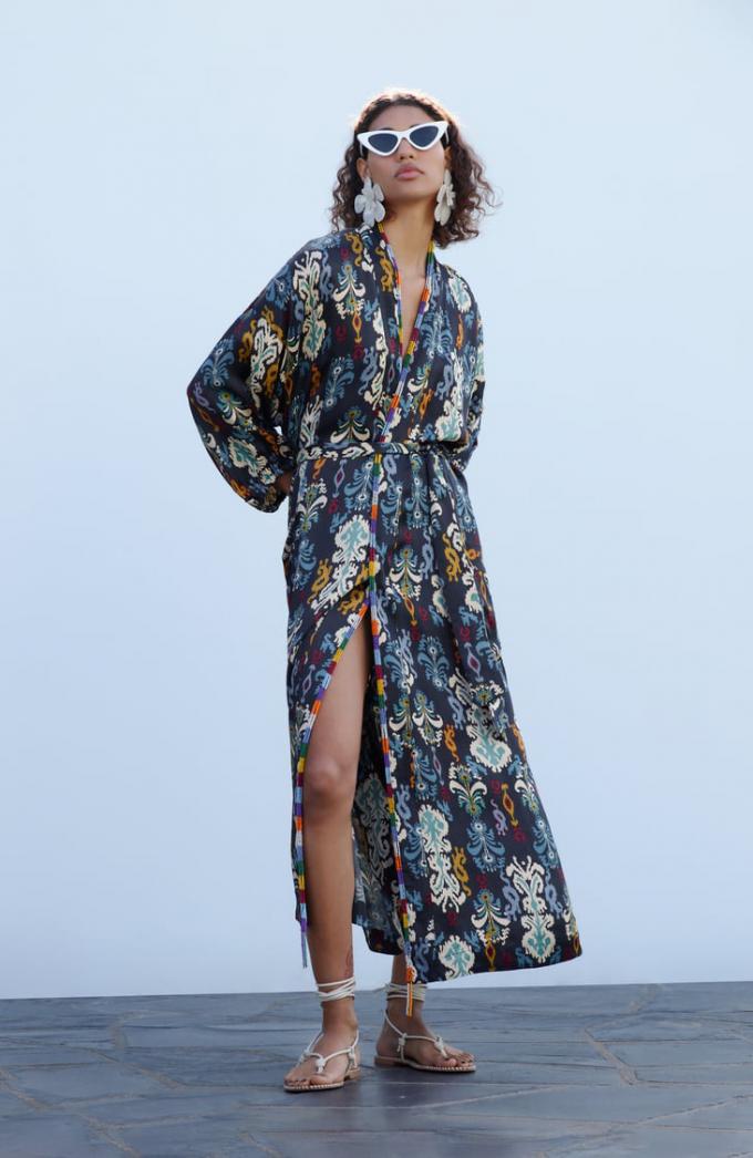 Kimono met ballonmouwen