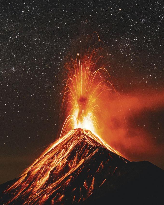 Volcan Acatenango, Guatemala