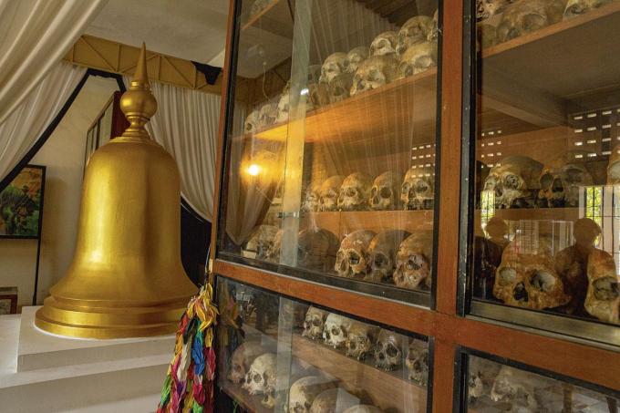 Le mémorial de Tuol Sleng, à Phnom Penh, rend hommage aux 2 millions de victimes du génocide khmer rouge.