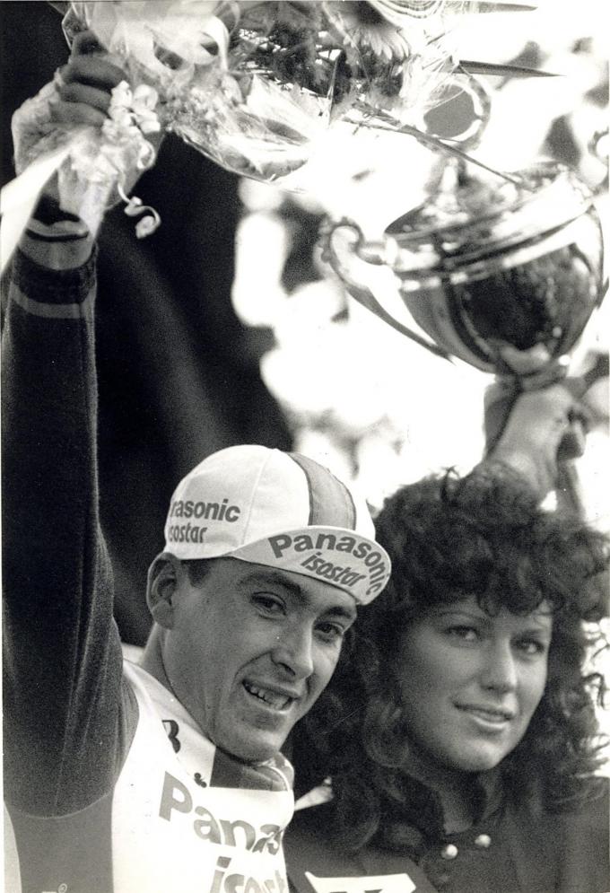 Eric Van Lancker won in 1989 de Amstel Gold Race.