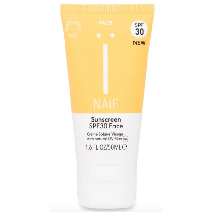 Naïf Crème solaire pour le visage SPF30