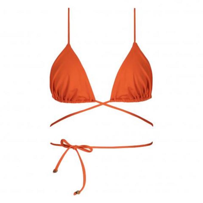 Le bikini triangle orange