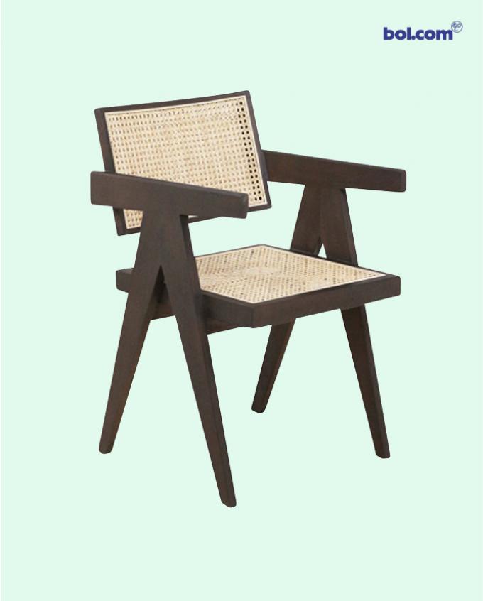 Statement piece: rotan eetkamerstoel