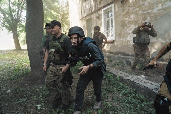 Au plus près des combats, les journalistes sont témoins de la détermination des Ukrainiens à lutter contre l’agresseur russe.