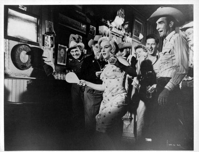 Marilyn Monroe dans le film The Misfits.