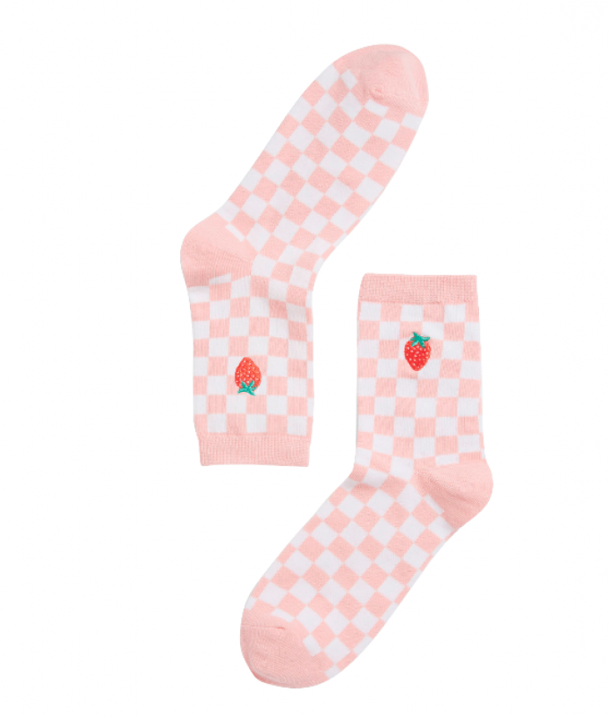 Les chaussettes fraises