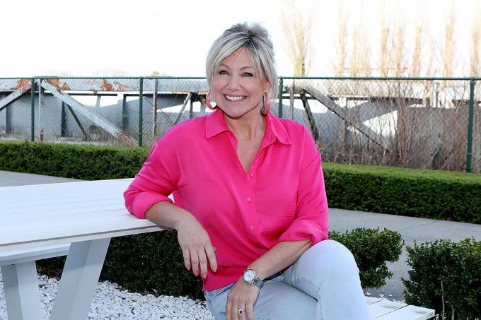 Ook zijn zus Lindsay is van de partij.