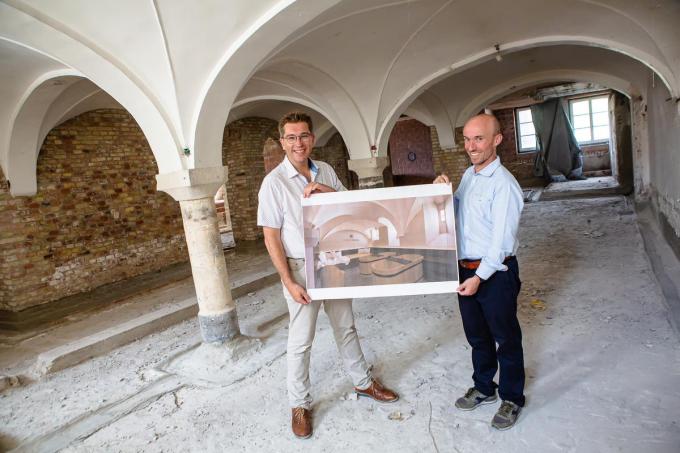 Op de foto zien we Franky Demon en Louis Raes.