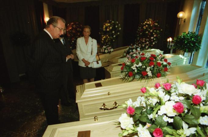 Koning Albert kwam ter plaatse.