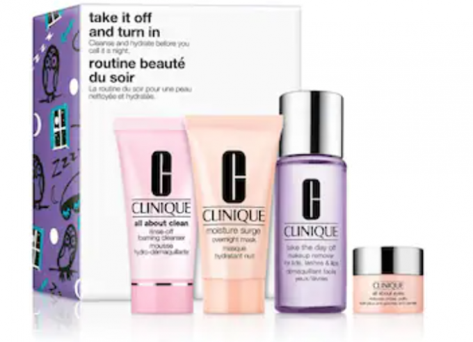 Take It Off And Turn In: Skin Care Set