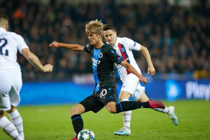 Kort na zijn debuut mocht Charles al aantreden tegen PSG in de Champions League.