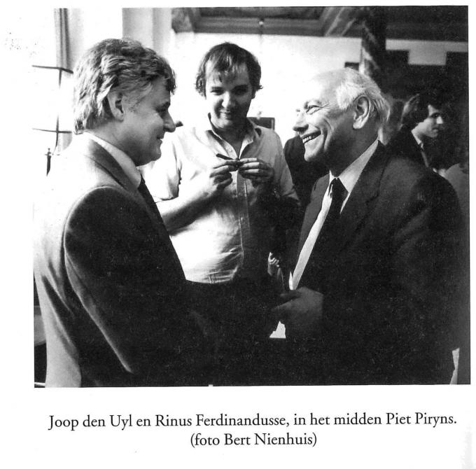 Joop den Uyl, Piet Piryns en Rinus Ferdinandusse ‘Je zult mij niet horen zeggen dat de journalistiek vroeger zo veel beter was.’