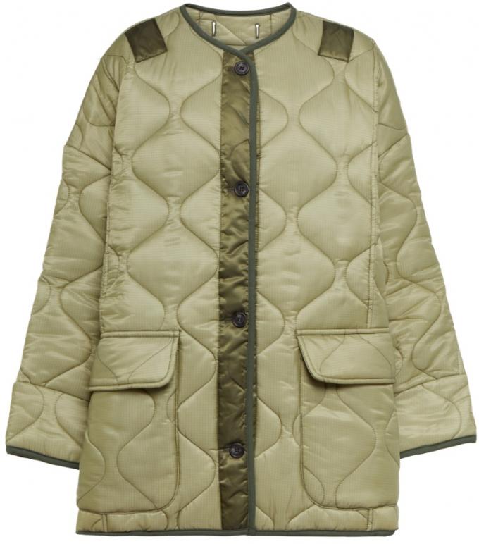 Teddy oversized quilted jacket